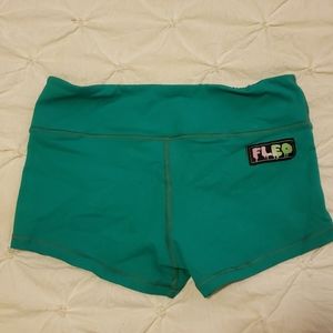 FLEO Monster Green Shorts